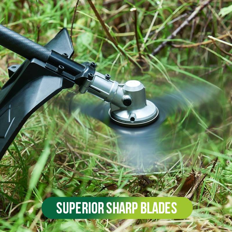 Efficient Grass Trimming for Garden Maintenance – Brush Cutter Replacement Head with Metal Blades