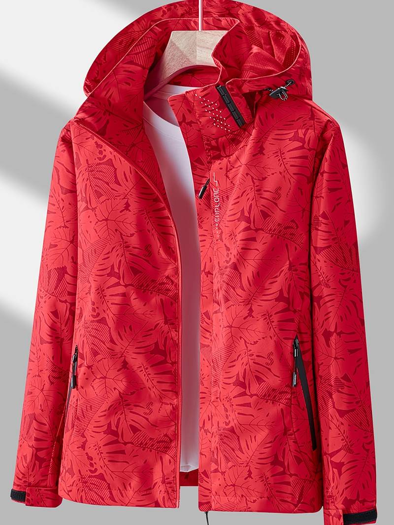Waterproof and windproof jacket for rain and wind – Jacket with hood for women