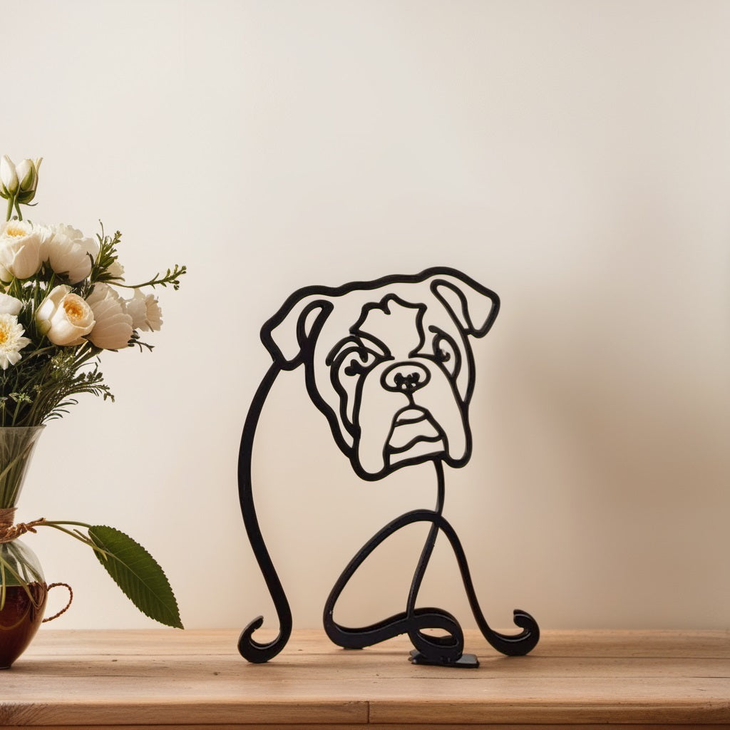 Decorative figures of dogs – figures for table, shelf, and decoration