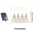 Decorative Outdoor Lighting for Garden and Pathways – Solar Fireworks LED Lights