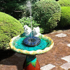 Decorative Water Features for Garden Ponds – Solar Floating Fountain