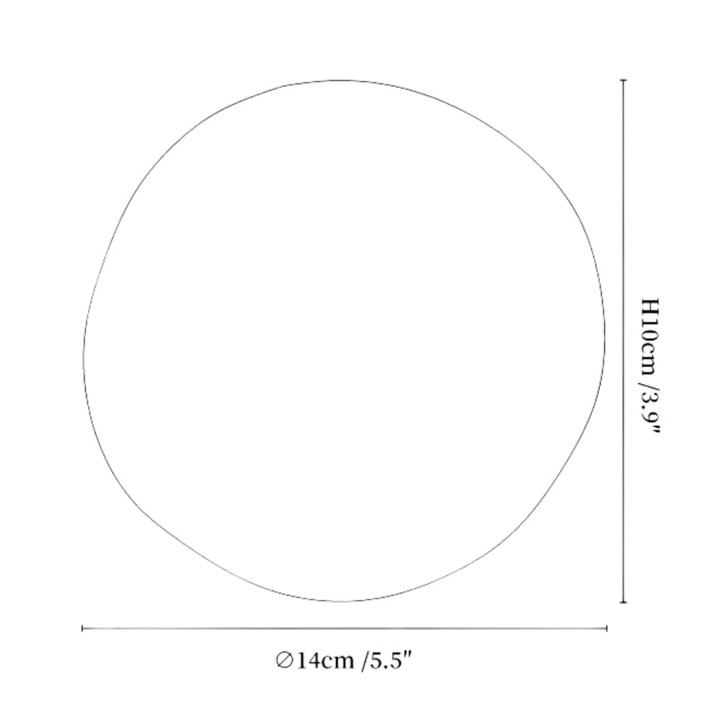 Væglampe i Glas til Indendørs Brug