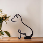 Decorative figures of dogs – figures for table, shelf, and decoration
