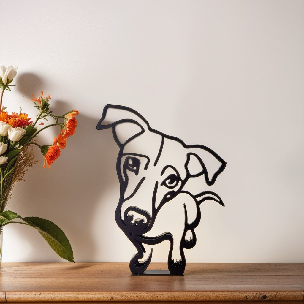 Decorative figures of dogs – figures for table, shelf, and decoration