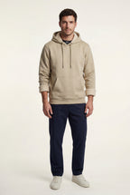 Comfortable hoodie for cold days – Hooded sweatshirt with pocket for men