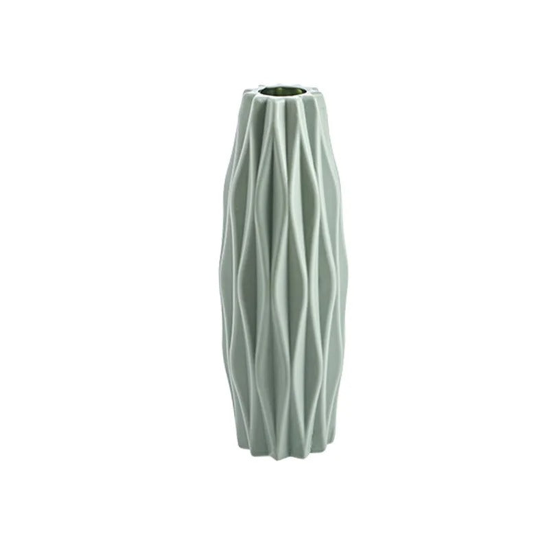Vase in ceramic look for indoor use