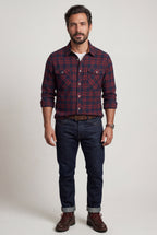Ternet shirt for everyday use – Long-sleeved shirt with buttons for men