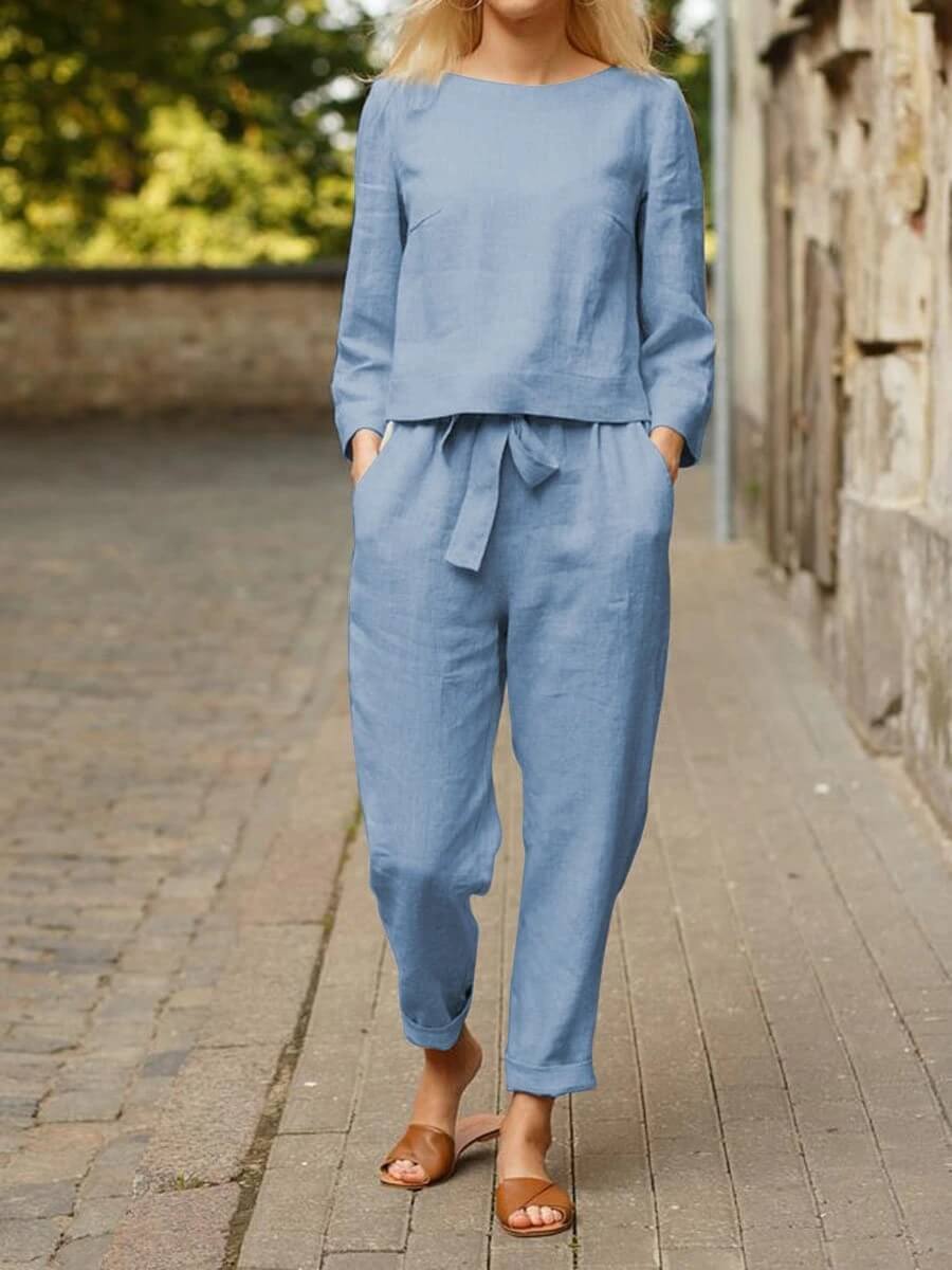 Let og behageligt outfit til varme dage – Sommersæt til kvinder