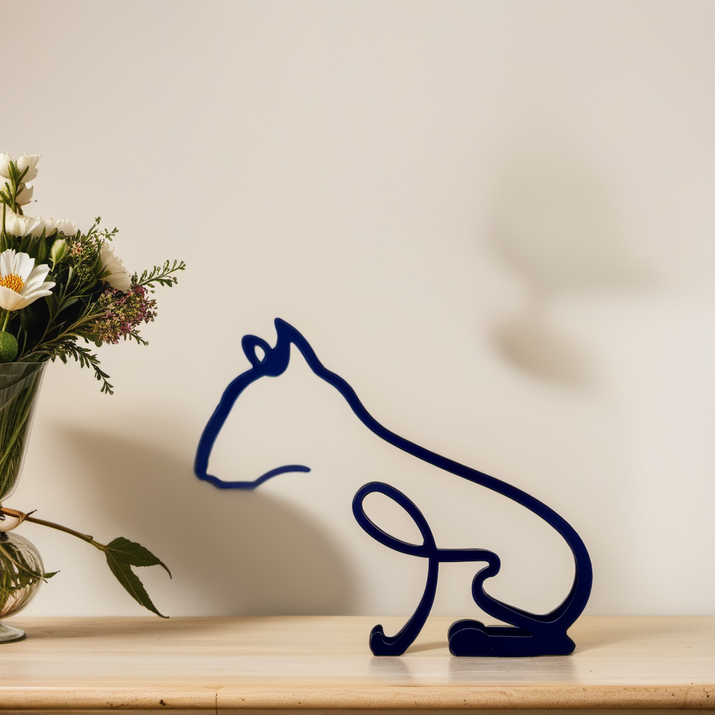 Decorative figures of dogs – figures for table, shelf, and decoration