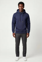 Comfortable hoodie for cold days – Hooded sweatshirt with pocket for men