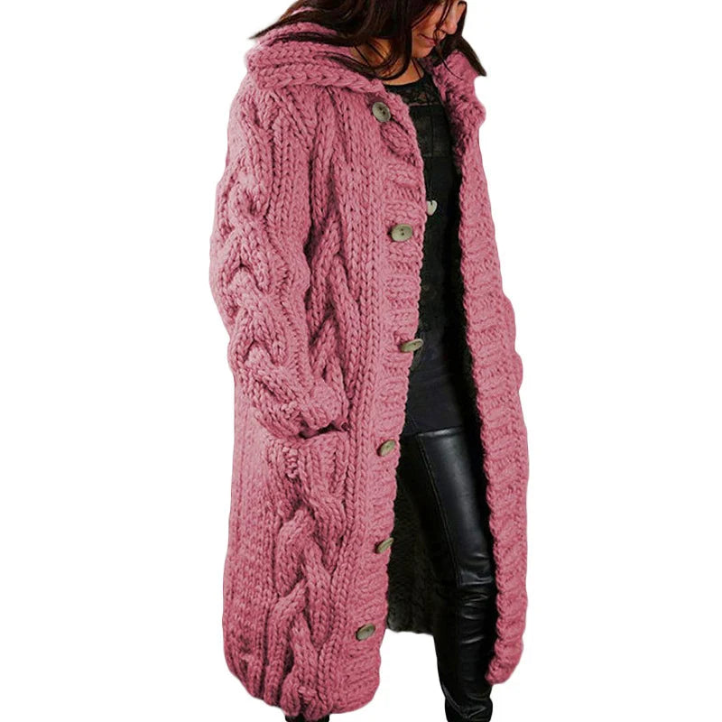 Warm knit vest for cold days – Thick knit vest for women