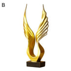 Decorative figure shaped like angel wings – figure for table and decor in various colors and variants
