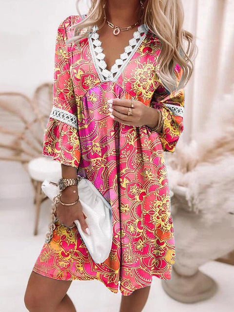 Light boho dress for summer and vacation – Dress for women