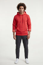 Comfortable hoodie for cold days – Hooded sweatshirt with pocket for men