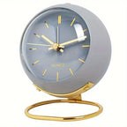 Analog alarm clock for indoor use