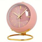 Analog alarm clock for indoor use