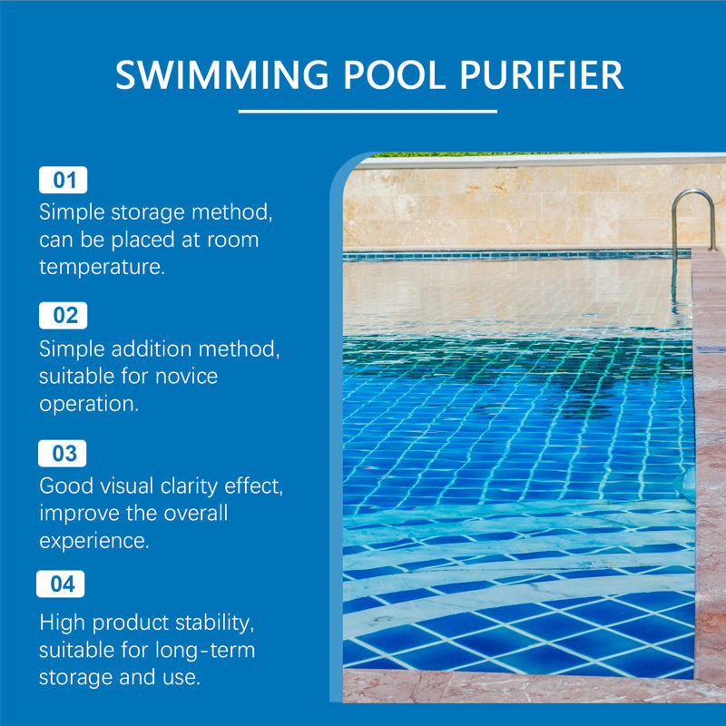Chlorine-Free Pool Maintenance for Clean Water – Pool Cleaning Liquid 100 ml