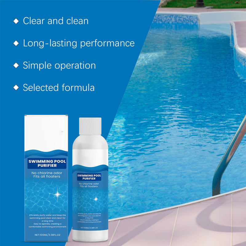 Chlorine-Free Pool Maintenance for Clean Water – Pool Cleaning Liquid 100 ml