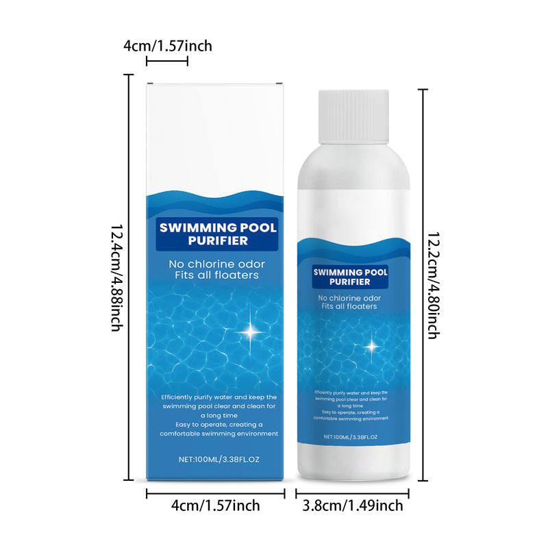 Chlorine-Free Pool Maintenance for Clean Water – Pool Cleaning Liquid 100 ml