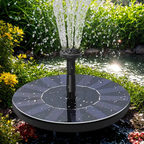 Decorative Water Features for Garden Ponds – Solar Floating Fountain