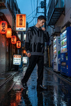 Casual sweater for everyday use – Sweater with abstract pattern for men