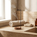 Natural scent experience for the home – Incense holder in walnut wood
